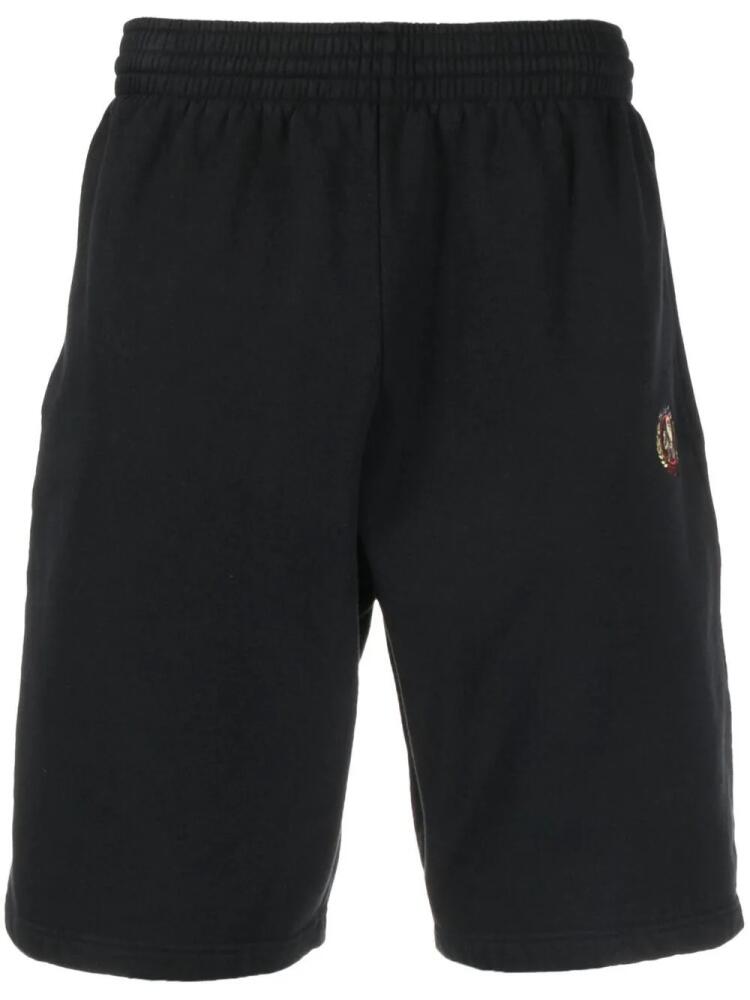 Martine Rose logo-print track shorts - Black Cover