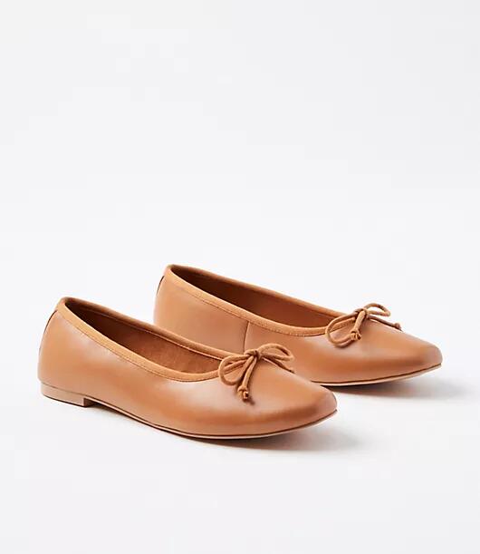 Loft Leather Ballet Flats Cover