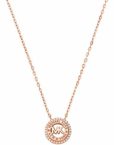 Michael Kors Woman Necklace Copper 925/1000 Silver, Crystal Cover