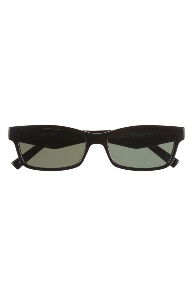 Le Specs Plateaux 56mm Cat Eye Sunglasses in Black Cover