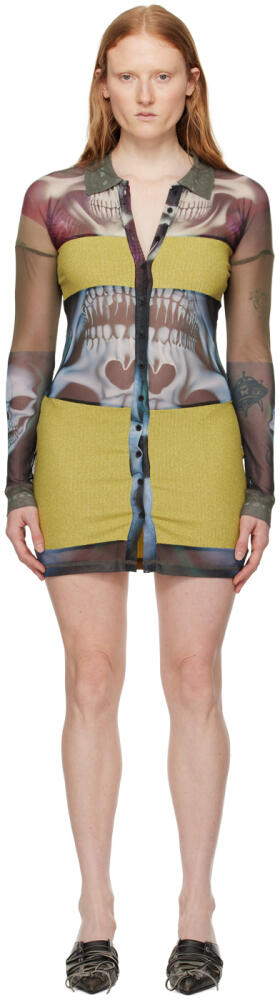 Ottolinger Multicolor Semi-Sheer Minidress Cover