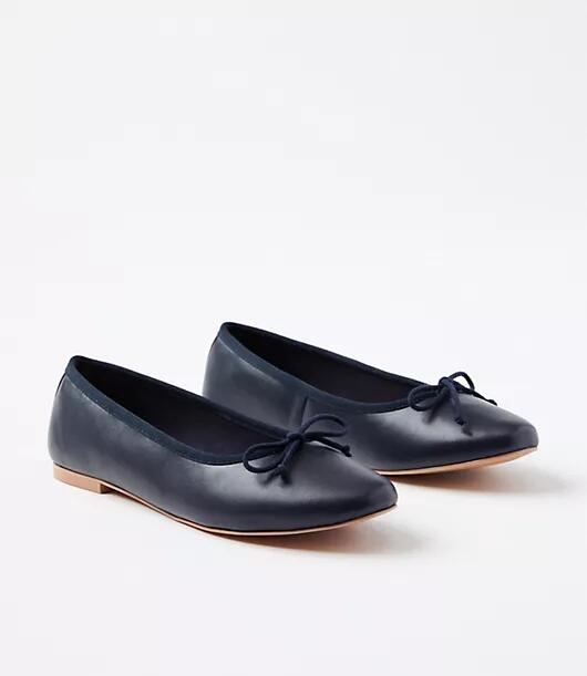 Loft Leather Ballet Flats Cover