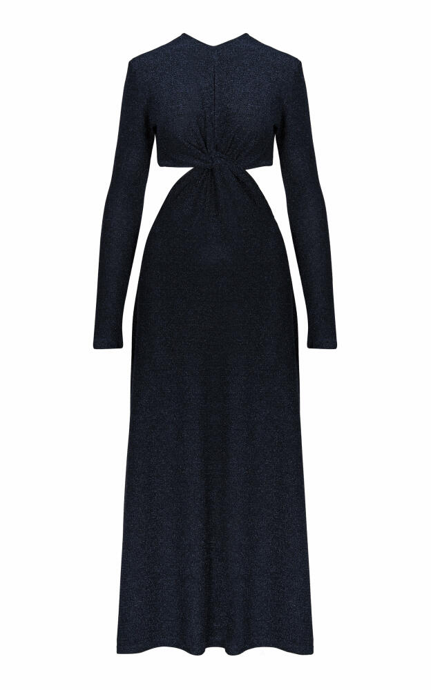 Johanna Ortiz - Divine Dominion Cutout Maxi Dress - Navy Cover