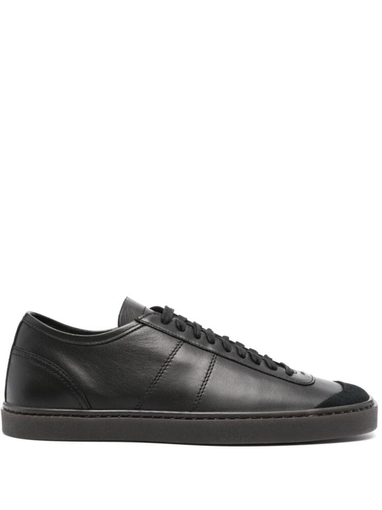 LEMAIRE Linoleum leather sneakers - Black Cover