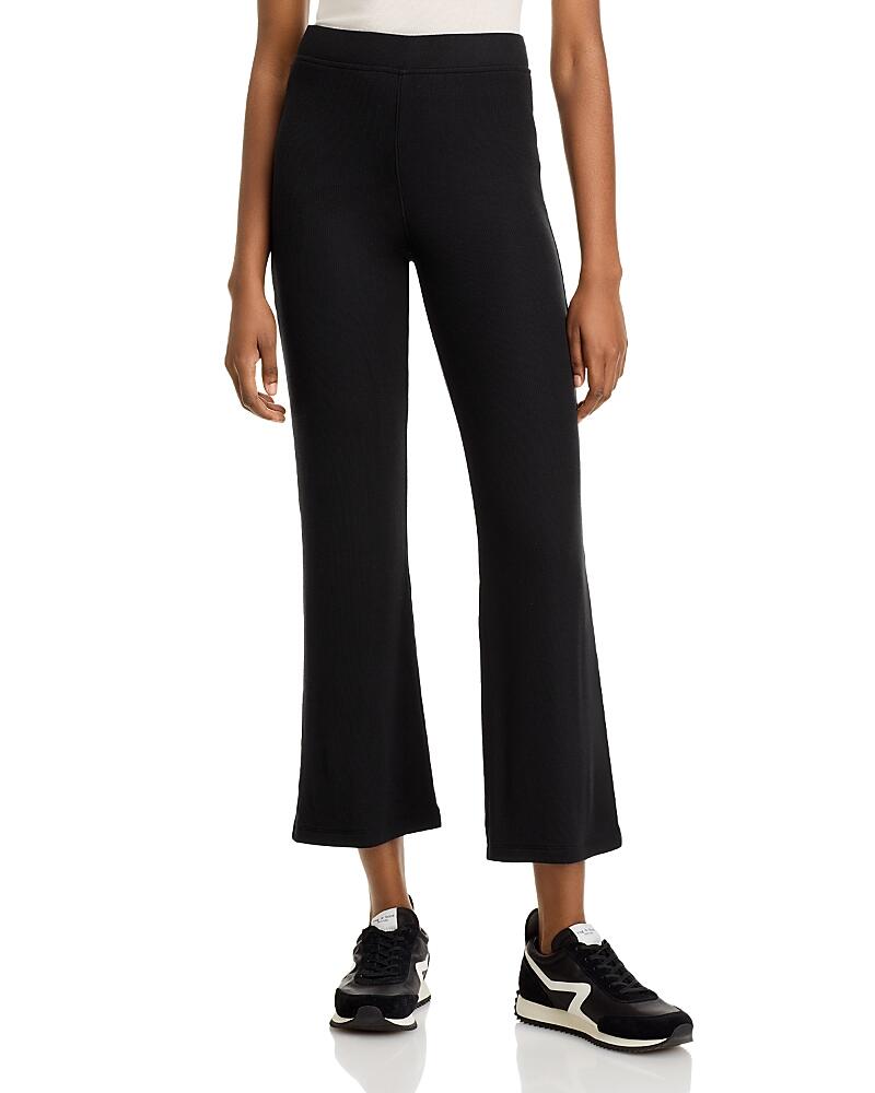 Atm Anthony Thomas Melillo Ribbed Cropped Flare Pants Cover