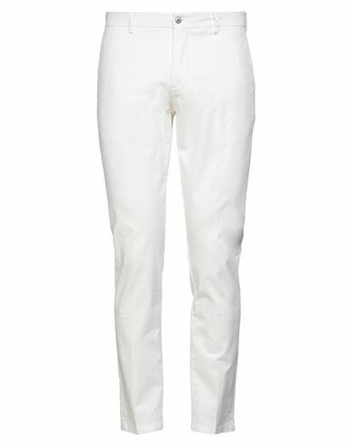 Be Able Man Pants White Cotton, Elastane Cover