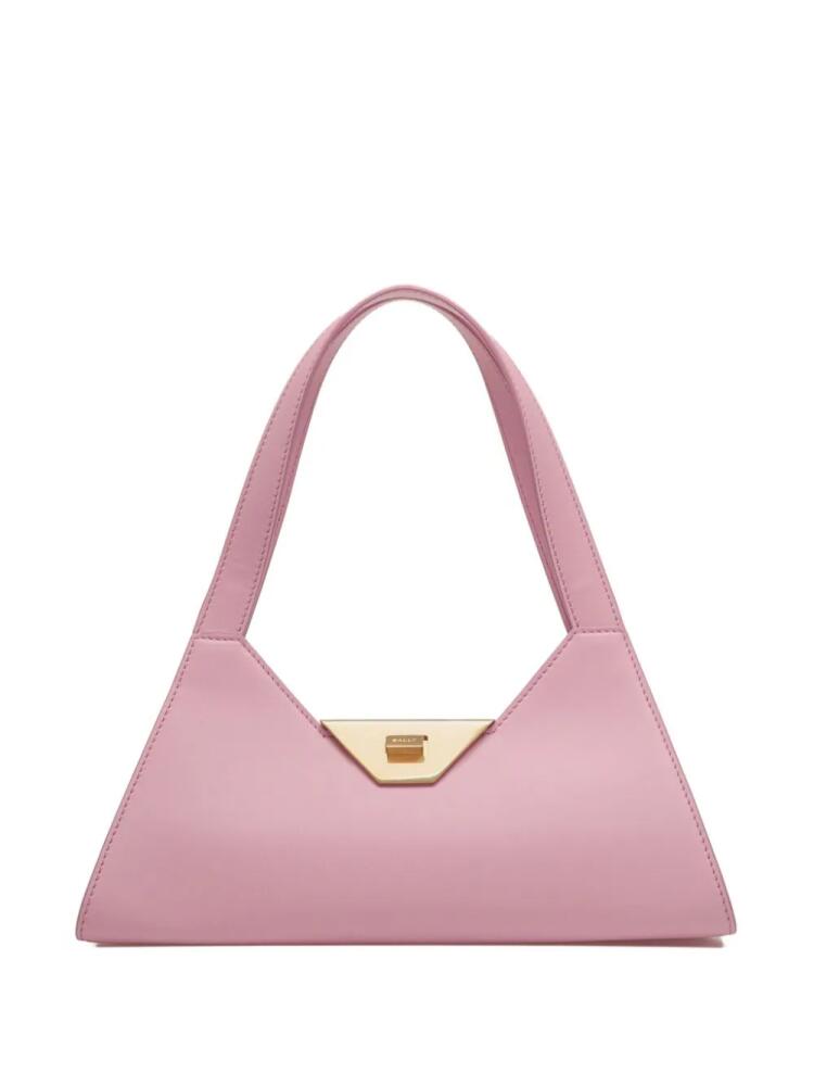 Bally small Trilliant leather shoulder bag - Pink Cover