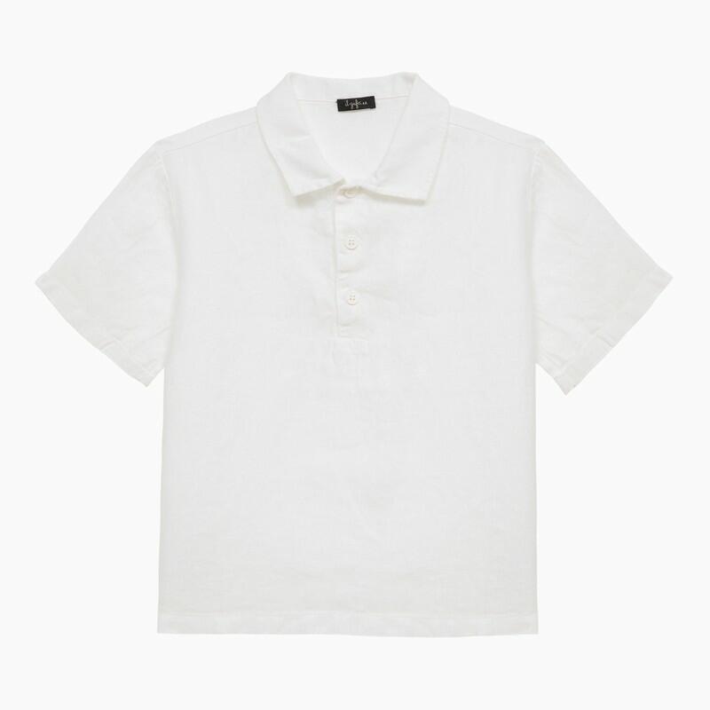 Il Gufo White linen shirt Cover