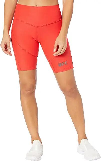 UFC 9 Extreme Workout Shorts (Red) Women's Shorts Cover