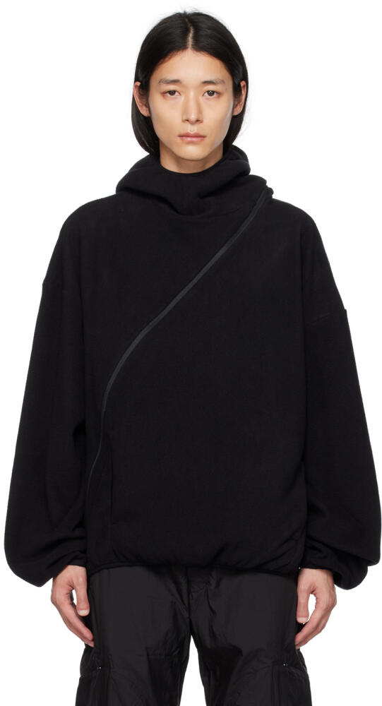 POST ARCHIVE FACTION (PAF) SSENSE Exclusive Black 4.0+ Center Hoodie Cover