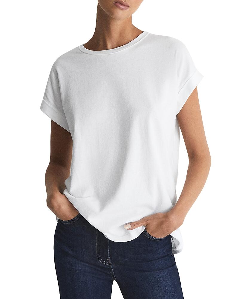 Reiss Tereza Cotton Crewneck Tee Cover