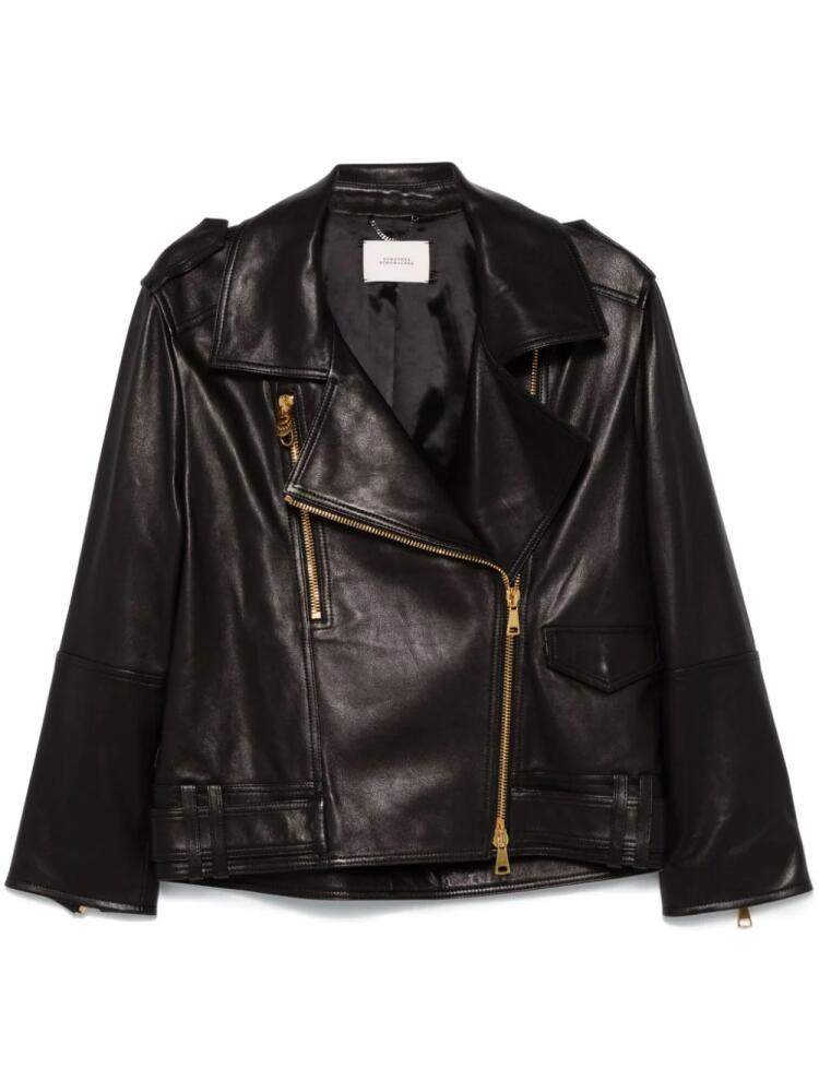 Dorothee Schumacher Sleek Statement biker jacket - Black Cover