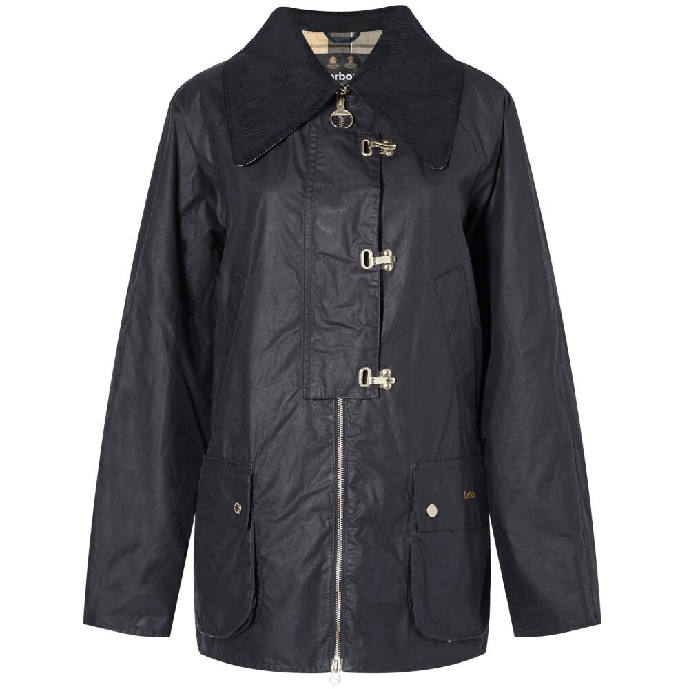 Barbour Women's Kelburn Wax Jacket in Royal Navy Cover