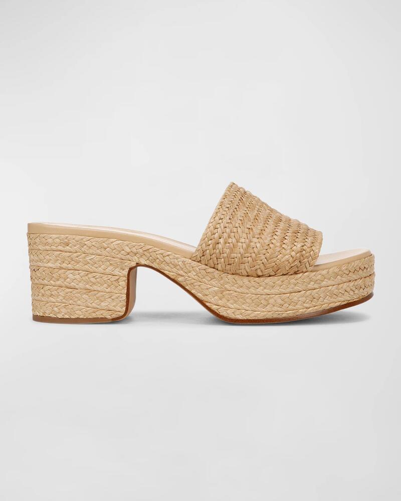 Vince Margo Woven Raffia Sandals Cover