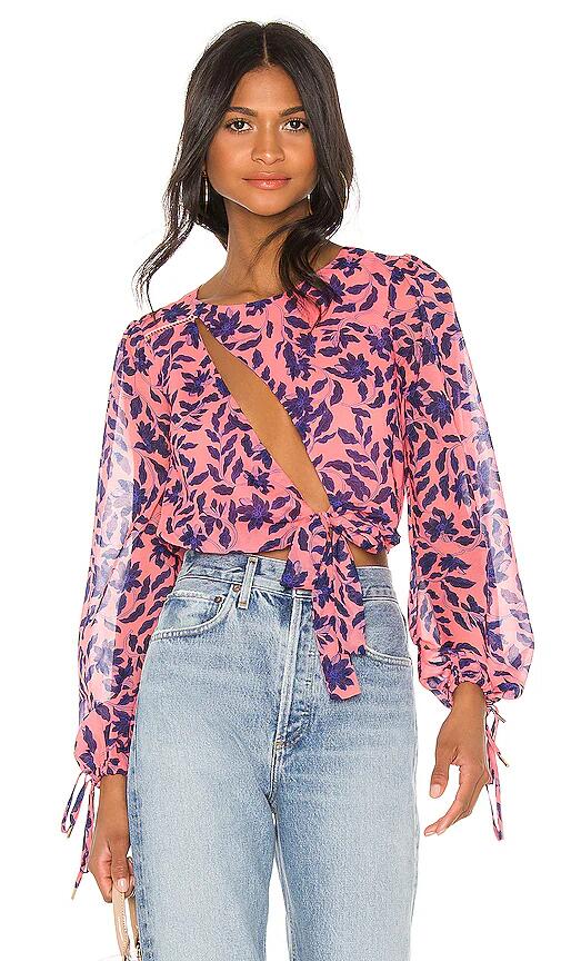 House of Harlow 1960 X REVOLVE Ali Top in Pink Cover