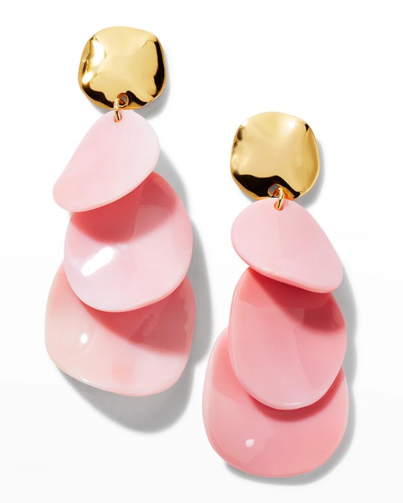 NEST Jewelry Pink Conch Cascade Earrings Cover