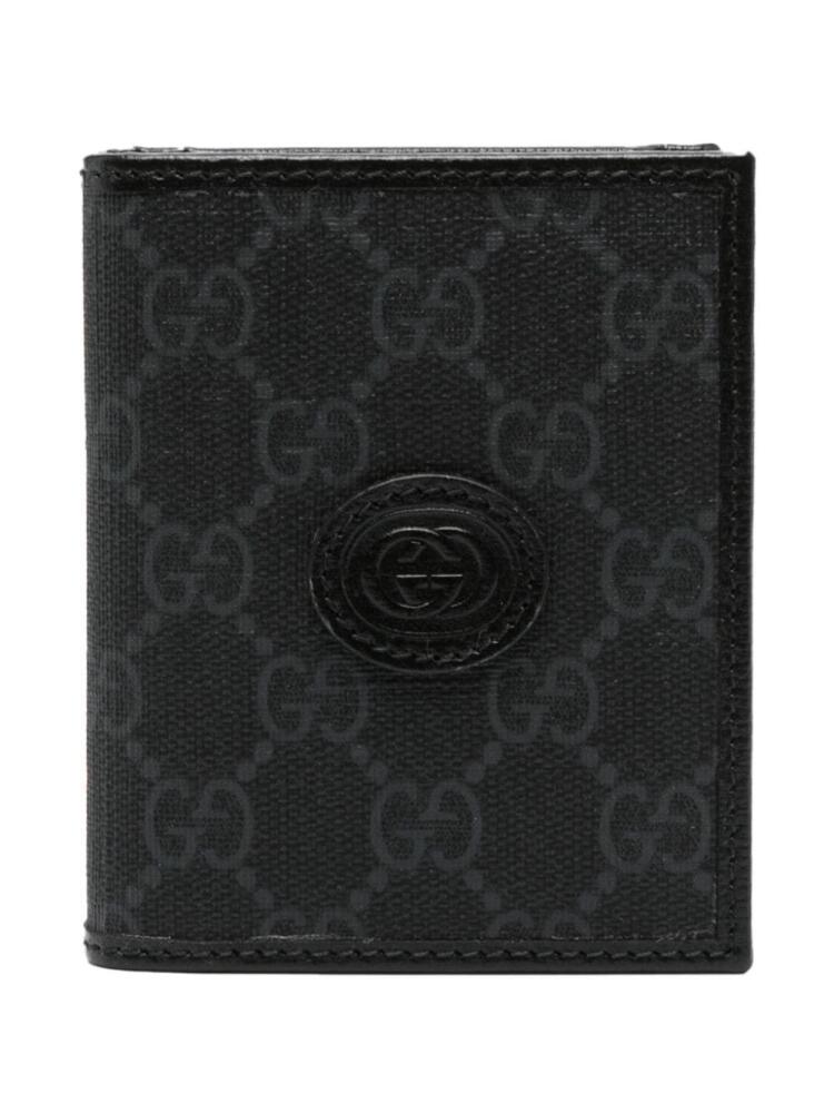 Gucci GG Supreme canvas wallet - Grey Cover