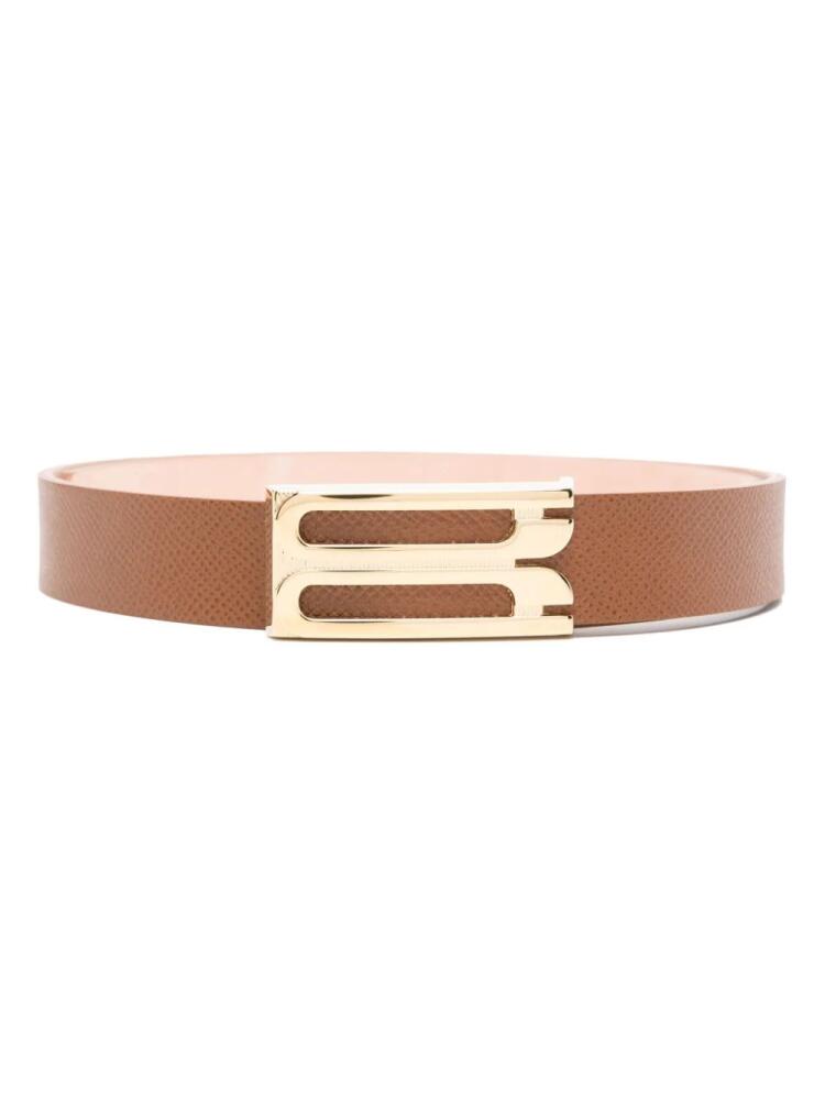 Victoria Beckham logo-buckle belt - Brown Cover