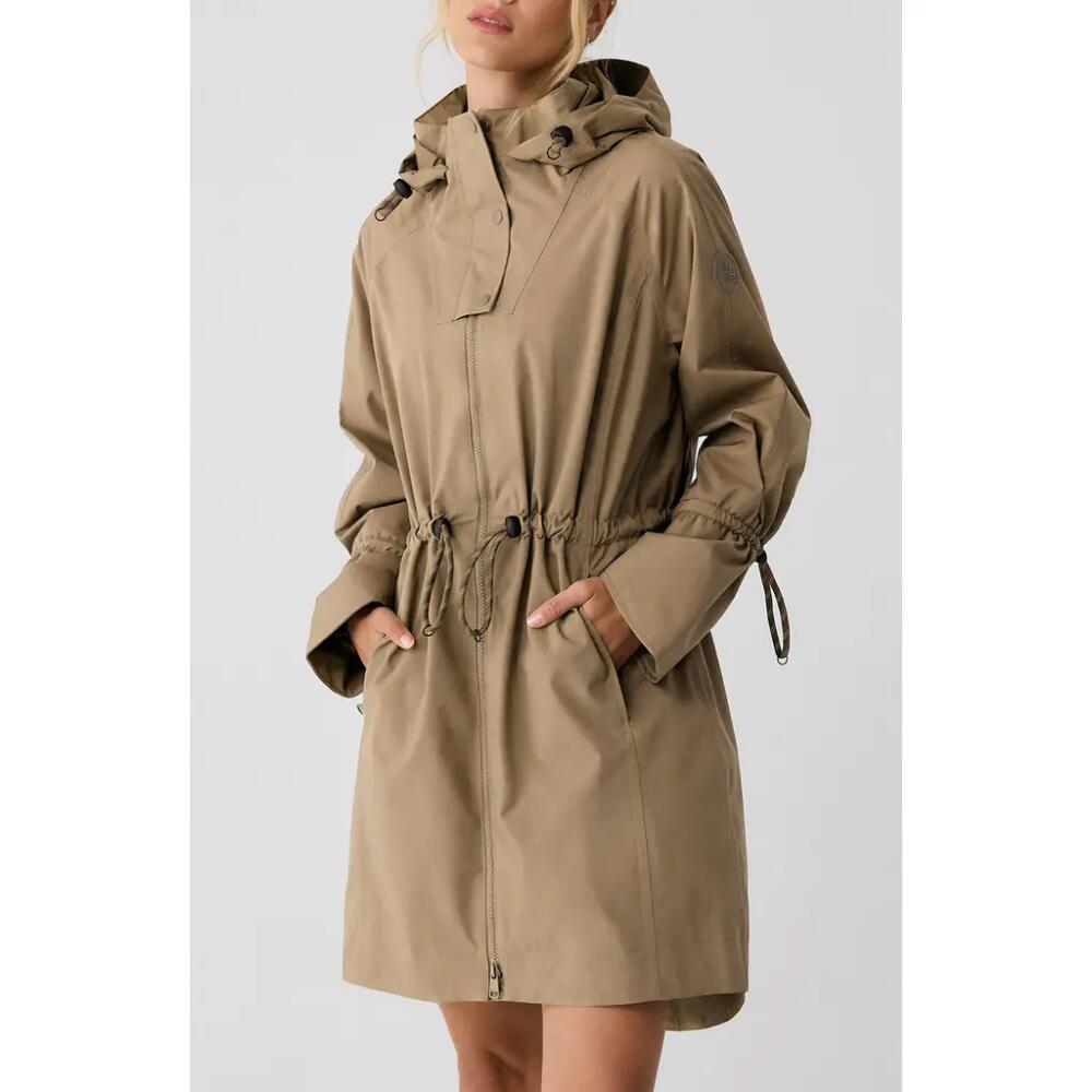 Lole Piper Waterproof Oversize Rain Jacket in Carmel Cover