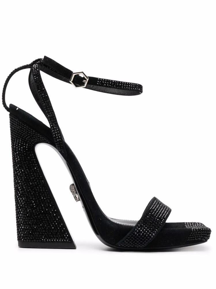 Philipp Plein strass-embellished sandals - Black Cover