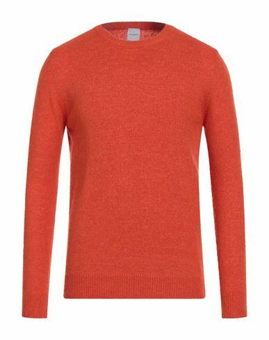 Stilosophy Man Sweater Orange Acrylic, Polyamide, Wool, Viscose Cover