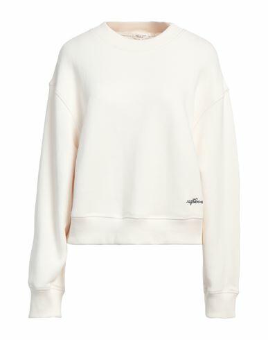 Rag & Bone Woman Sweatshirt Cream Cotton, Polyester, Elastane Cover