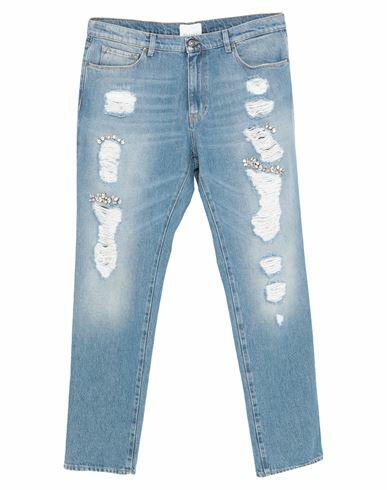 Gaëlle Paris Woman Jeans Blue Cotton, Polyester Cover