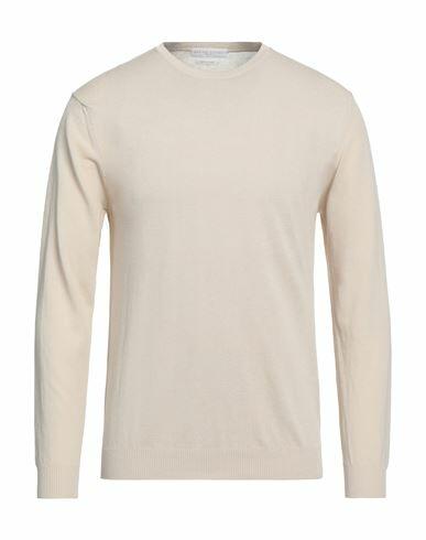 Daniele Fiesoli Man Sweater Beige Cotton Cover