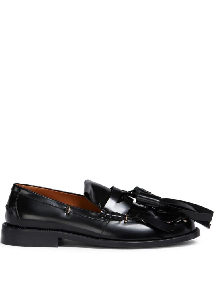 Marni Bambi tasselled leather loafers - Black Cover