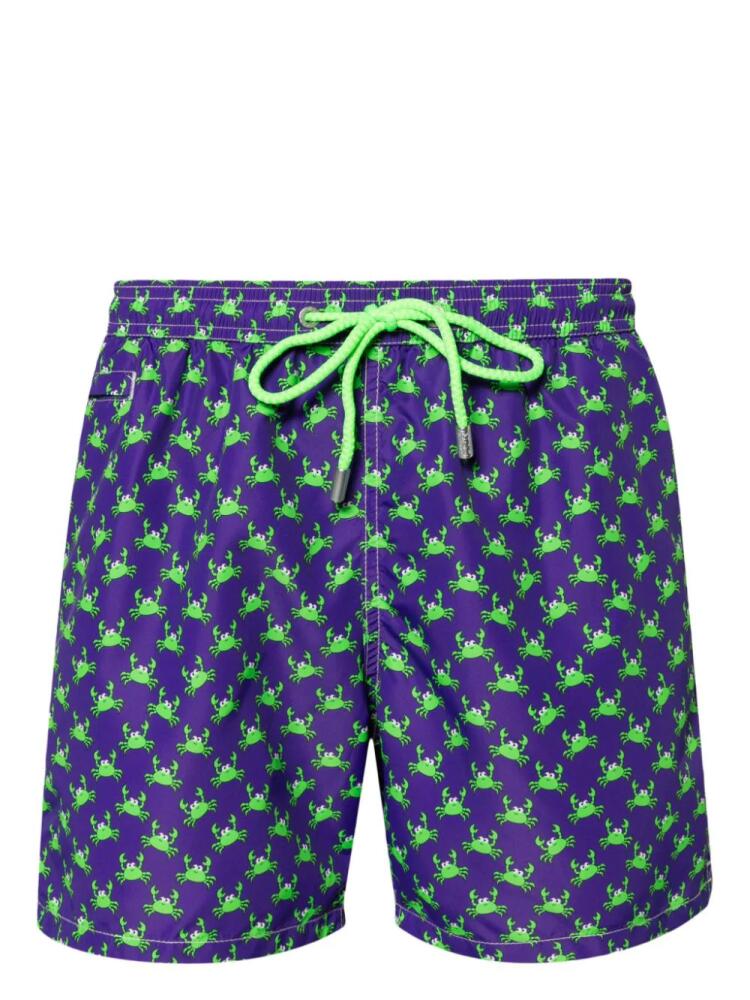 MC2 Saint Barth Lighting Micro Fantasy swim shorts - Purple Cover