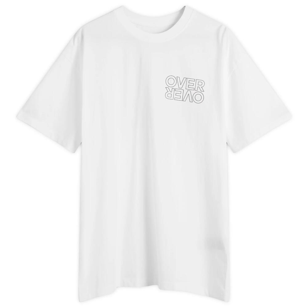 Over Over Men's Sexy Pace Easy T-Shirt in White Cover