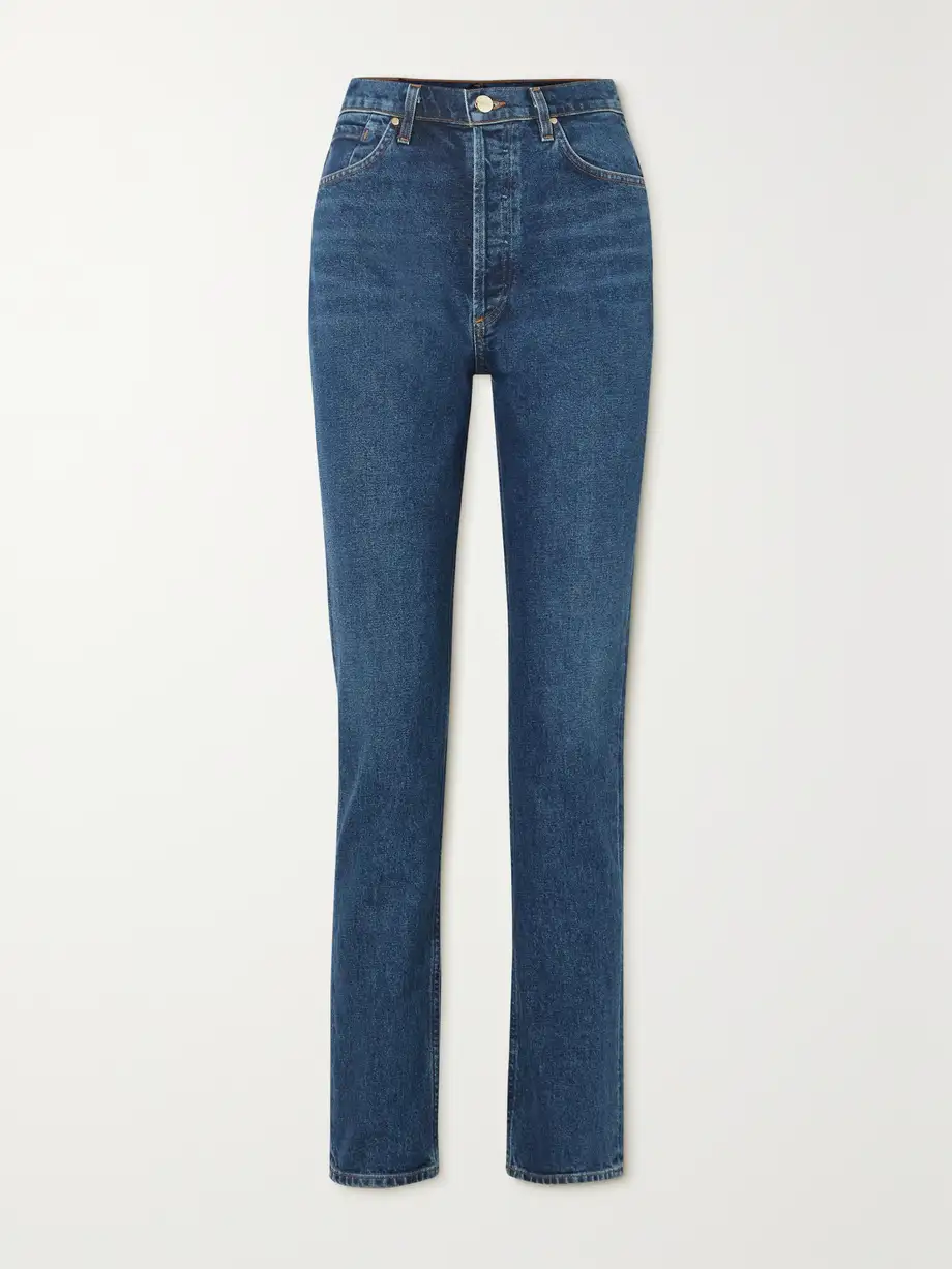 GOLDSIGN - Lawler High-rise Slim-leg Jeans - Blue Cover