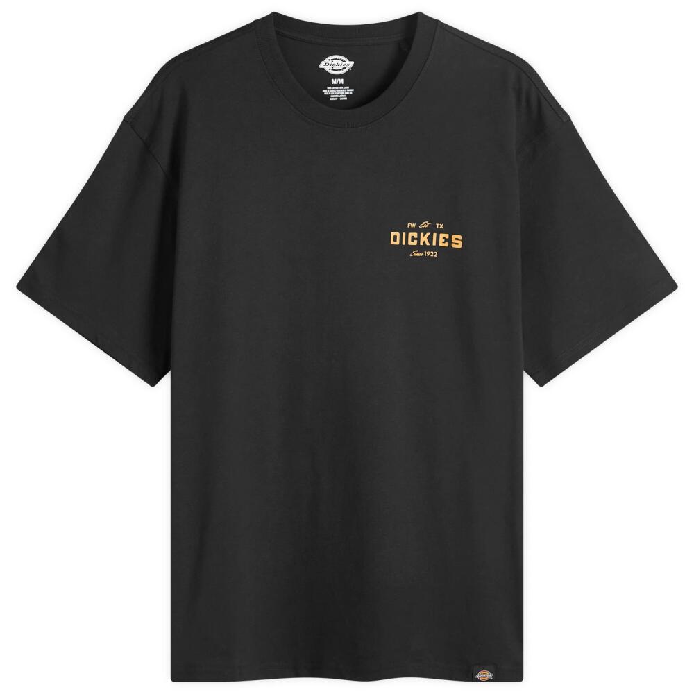 Dickies Men's Emblem T-Shirt in Black Cover