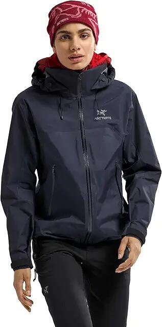 Arc'teryx Beta AR Jacket (Black Sapphire) Women's Coat Cover