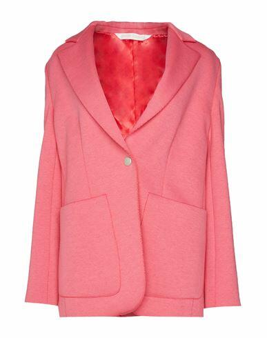 Palm Angels Woman Blazer Coral Cotton, Polyester Cover