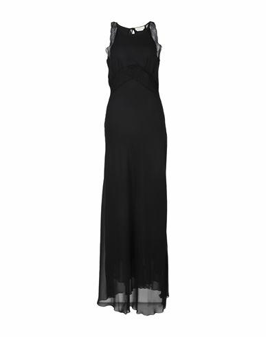 Anna Molinari Woman Maxi dress Black Polyester, Polyamide Cover