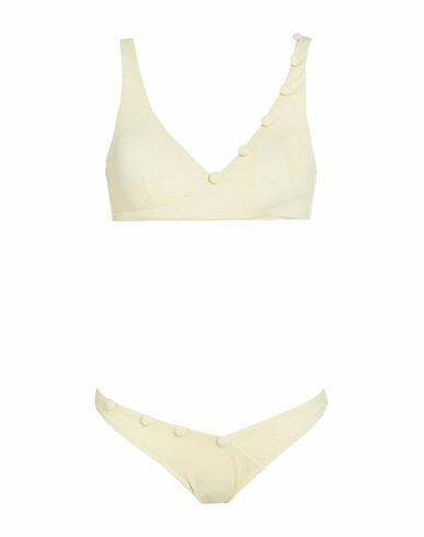 Moeva Woman Bikini Light yellow Polyamide, Elastane Cover