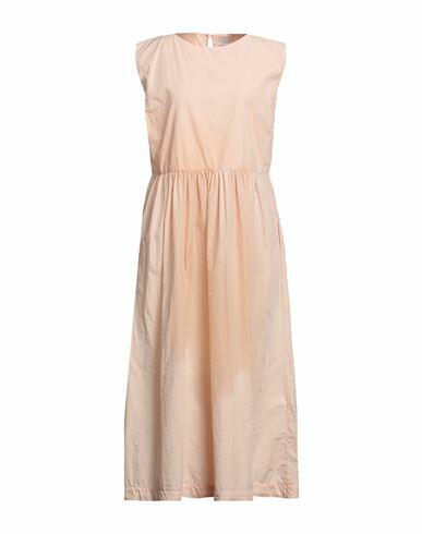 Alessia Santi Woman Maxi dress Apricot Cotton Cover