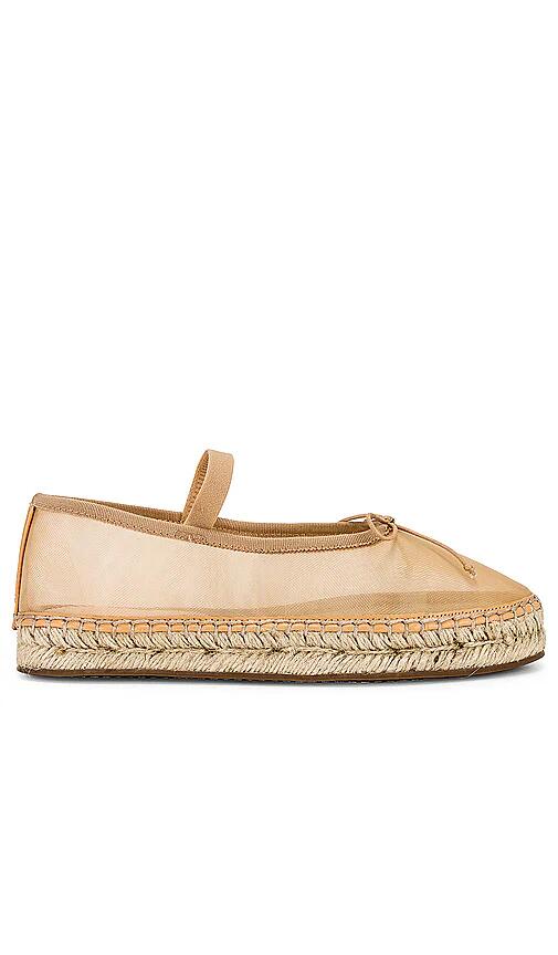 Loeffler Randall Kayla Flat Espadrille in Tan Cover