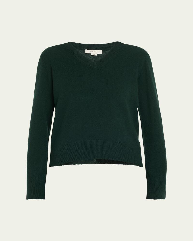 Vince V-Neck Cashmere Sweater Cover