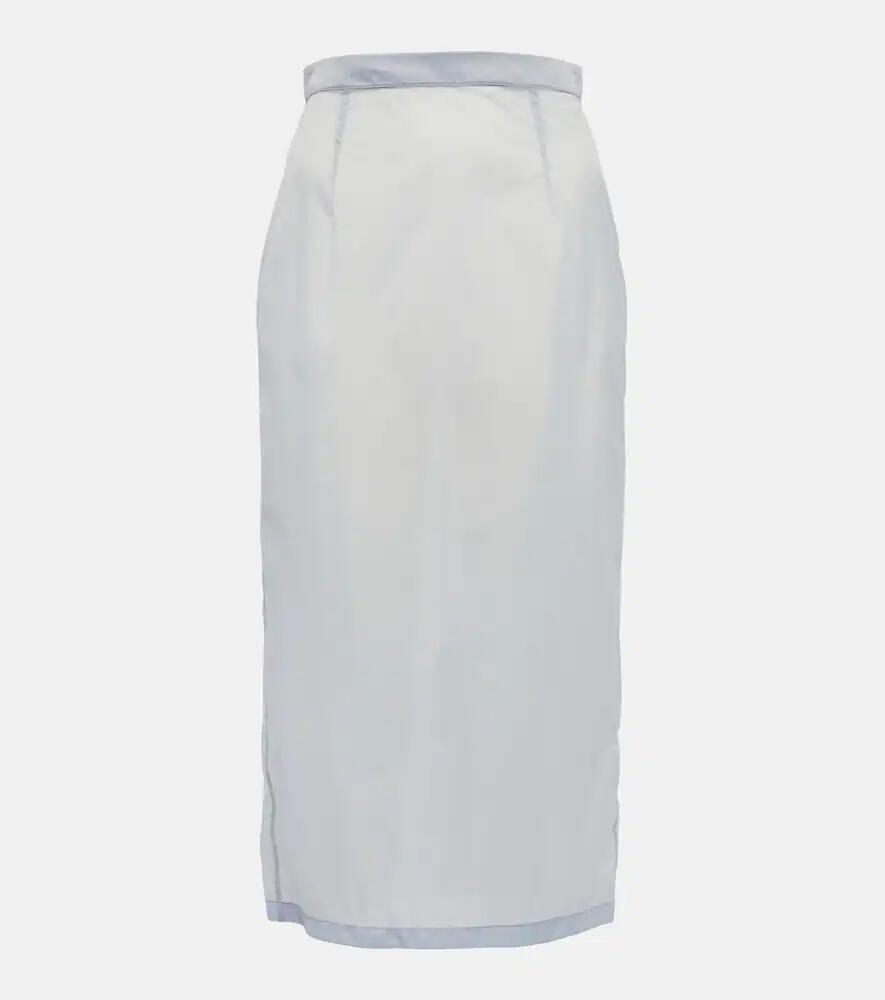 Maison Margiela Semi-sheer midi skirt Cover