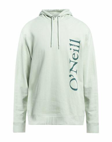 O'neill Man Sweatshirt Light green Cotton, Lyocell Cover