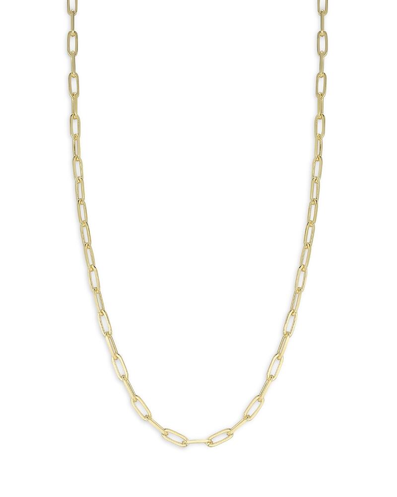 Milanesi And Co 18K Gold Plated Sterling Silver Paperclip Chain Necklace, 20 Cover