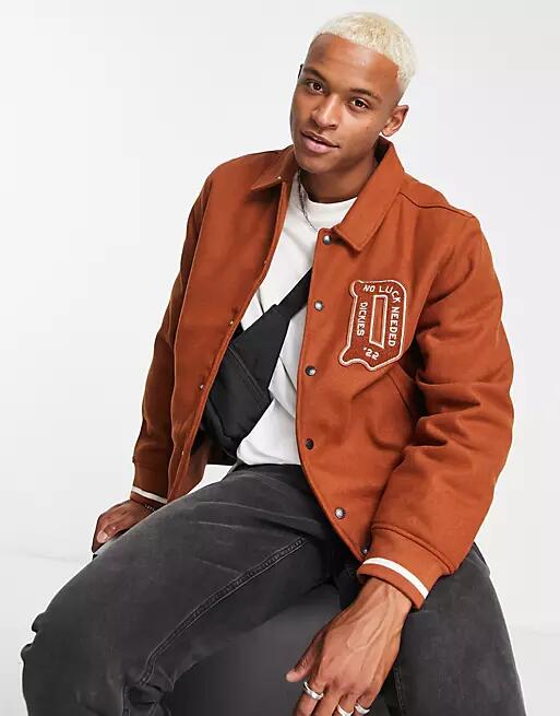 Dickies Union Springs jacket in brown Cover