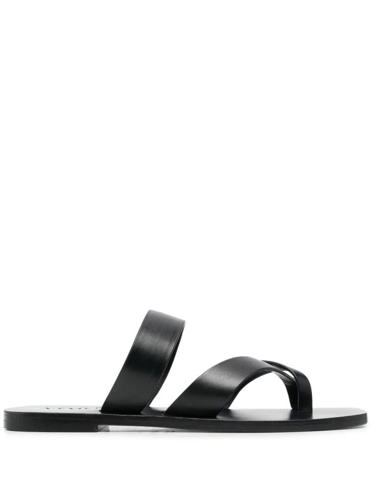 A.EMERY Carter criss-cross strap sandals - Black Cover