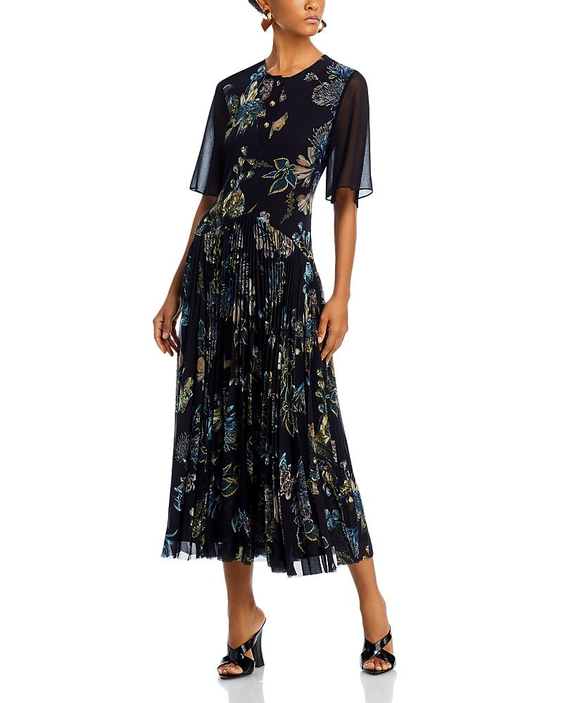 Jason Wu Collection Forest Floral Dropped Waist Dress Cover