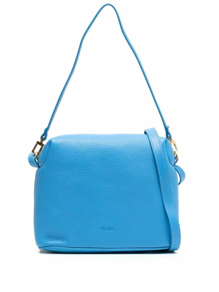 Yu Mei Ch'lita nappa leather crossbody bag - Blue Cover