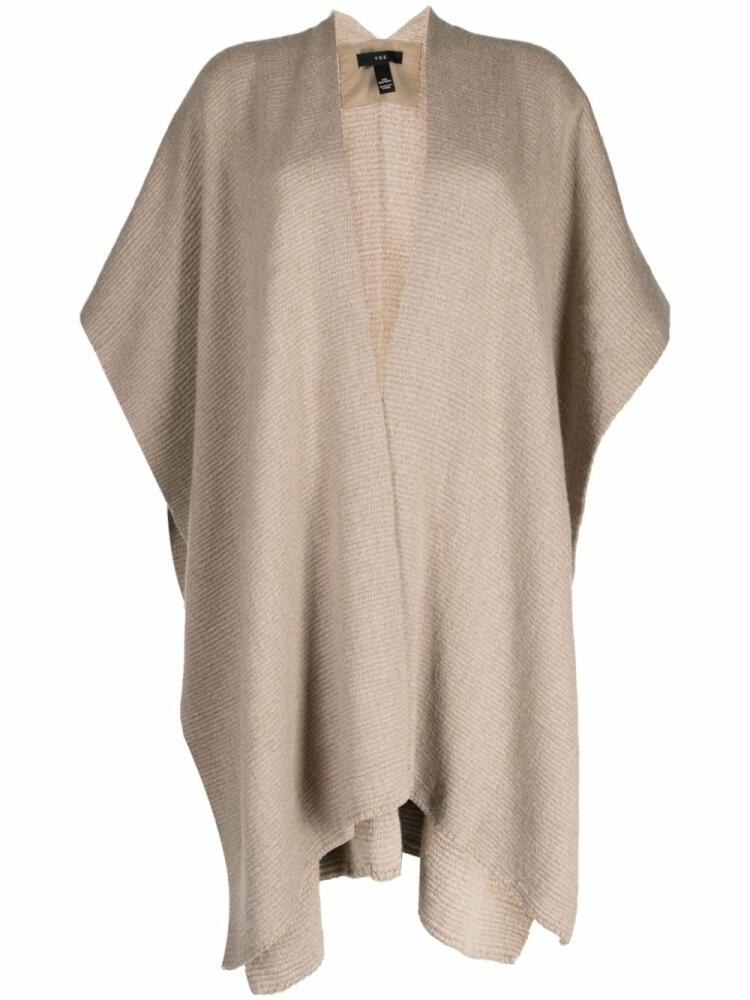 VOZ fine-knit alpaca duster - Brown Cover