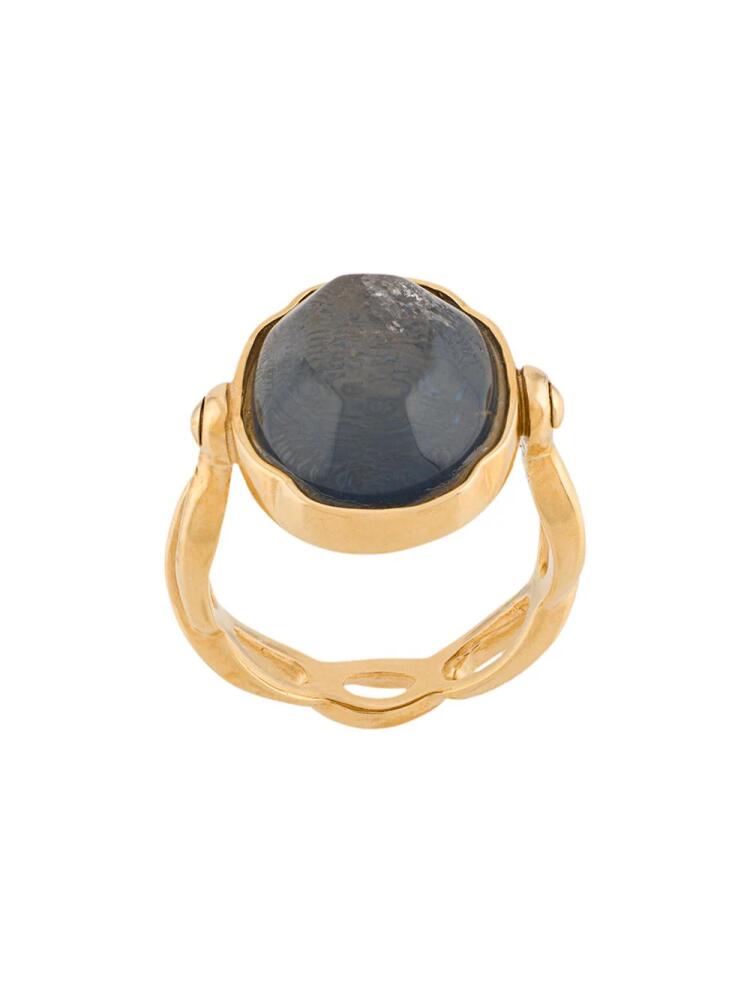 Goossens Cabochons oval ring - Gold Cover