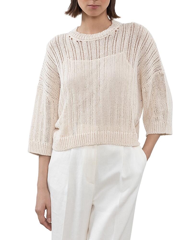 Peserico Open Knit Sweater Cover